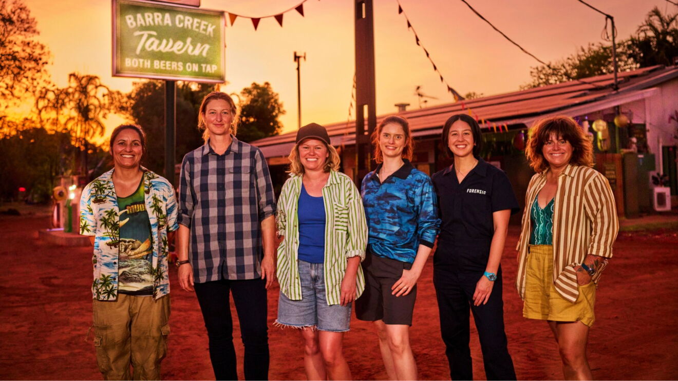 Deadloch Season 2 Madeleine Sami Kate Box Kate McLennan Kate McCartney Nina Oyama Alicia Gardiner