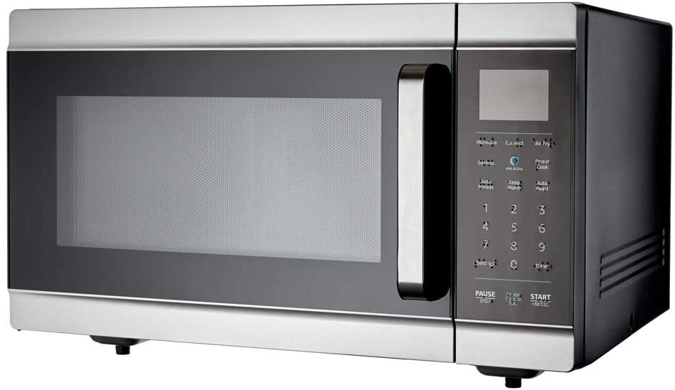 A product image of the braille keypad overlay available for the Amazon Smart Oven.