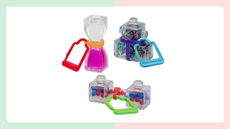 Fidget Blox 3-Pack with Backpack Clips