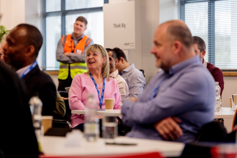 Participants at the Amazon Innovation Accelerator in Greater Manchester