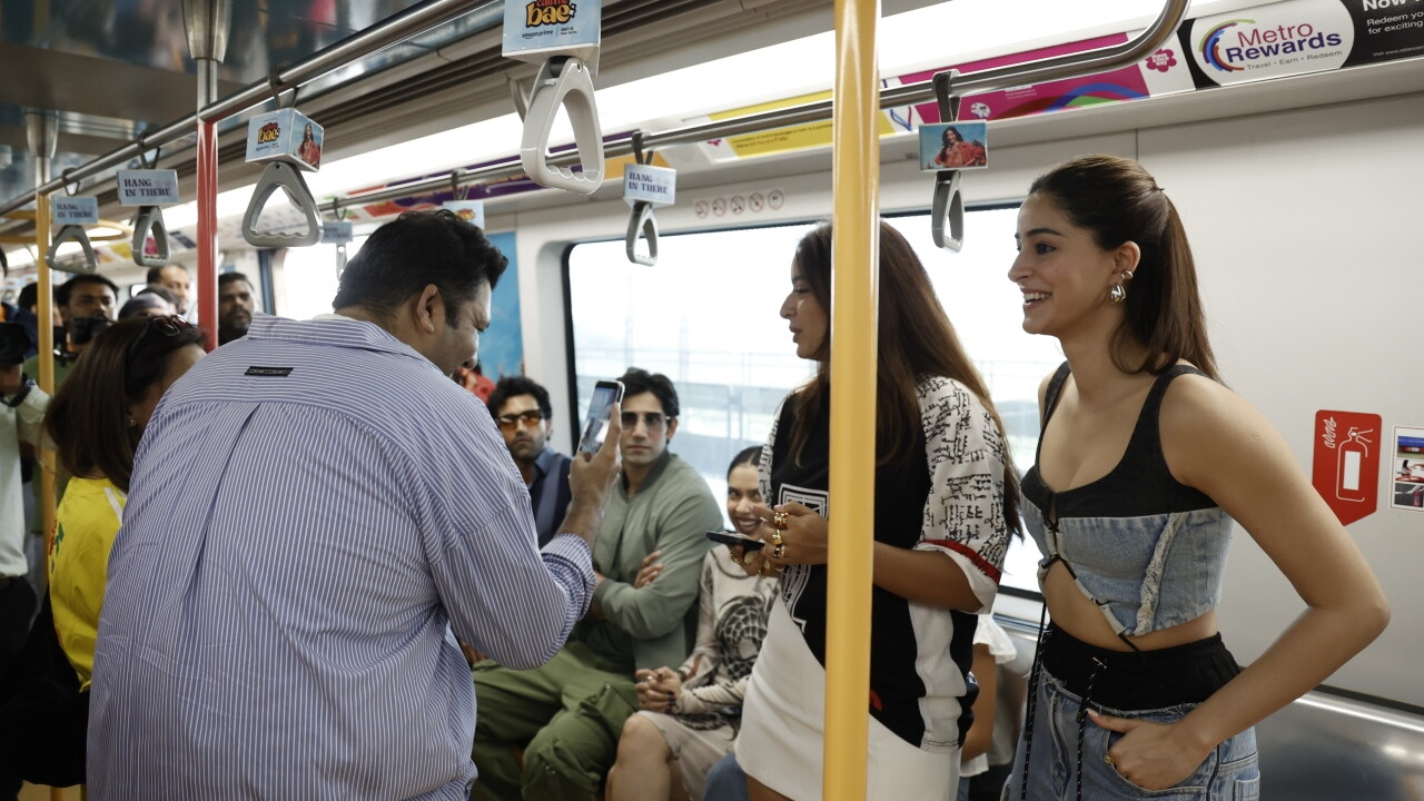 Call Me Bae cast Ananya Panday Mumbai Metro