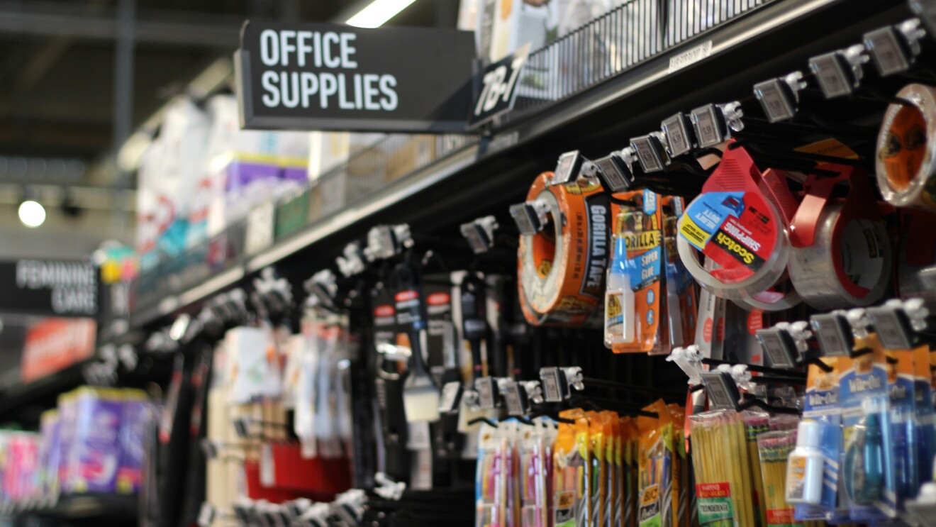 An image from inside an Amazon Fresh store