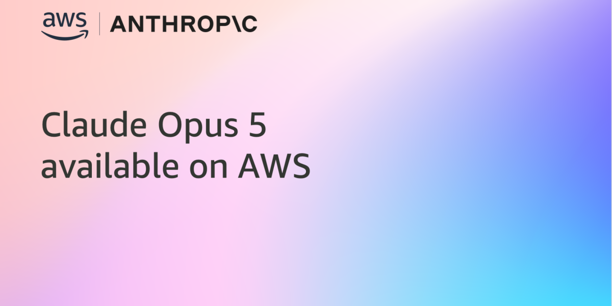 Claude Opus 5 now available on AWS