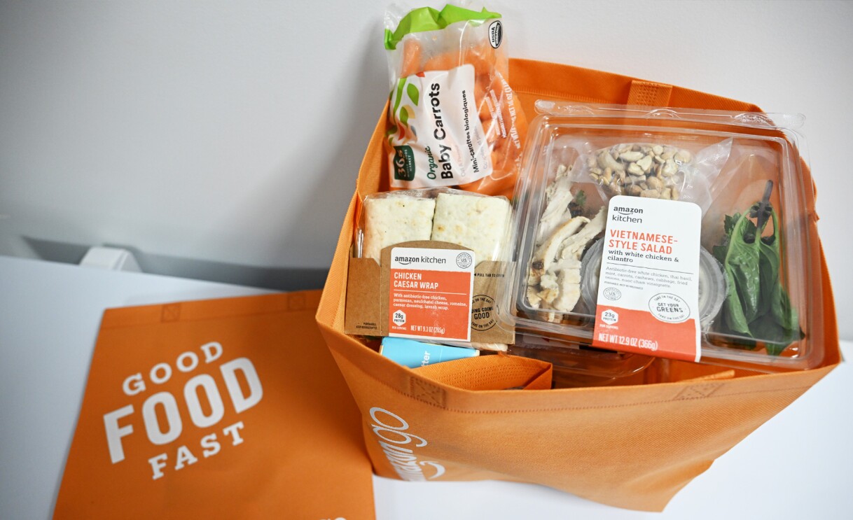 An image of donated items