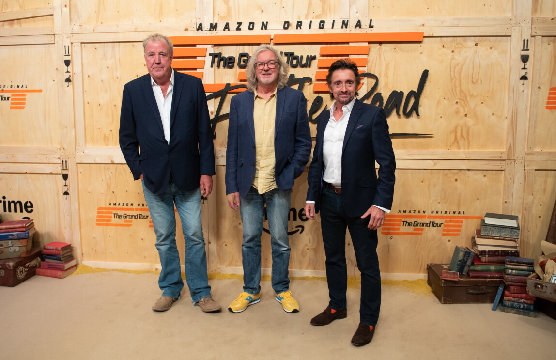 Jeremy Clarkson, Richard Hammond, and James May at the The Grand Tour: One for The Road premiere