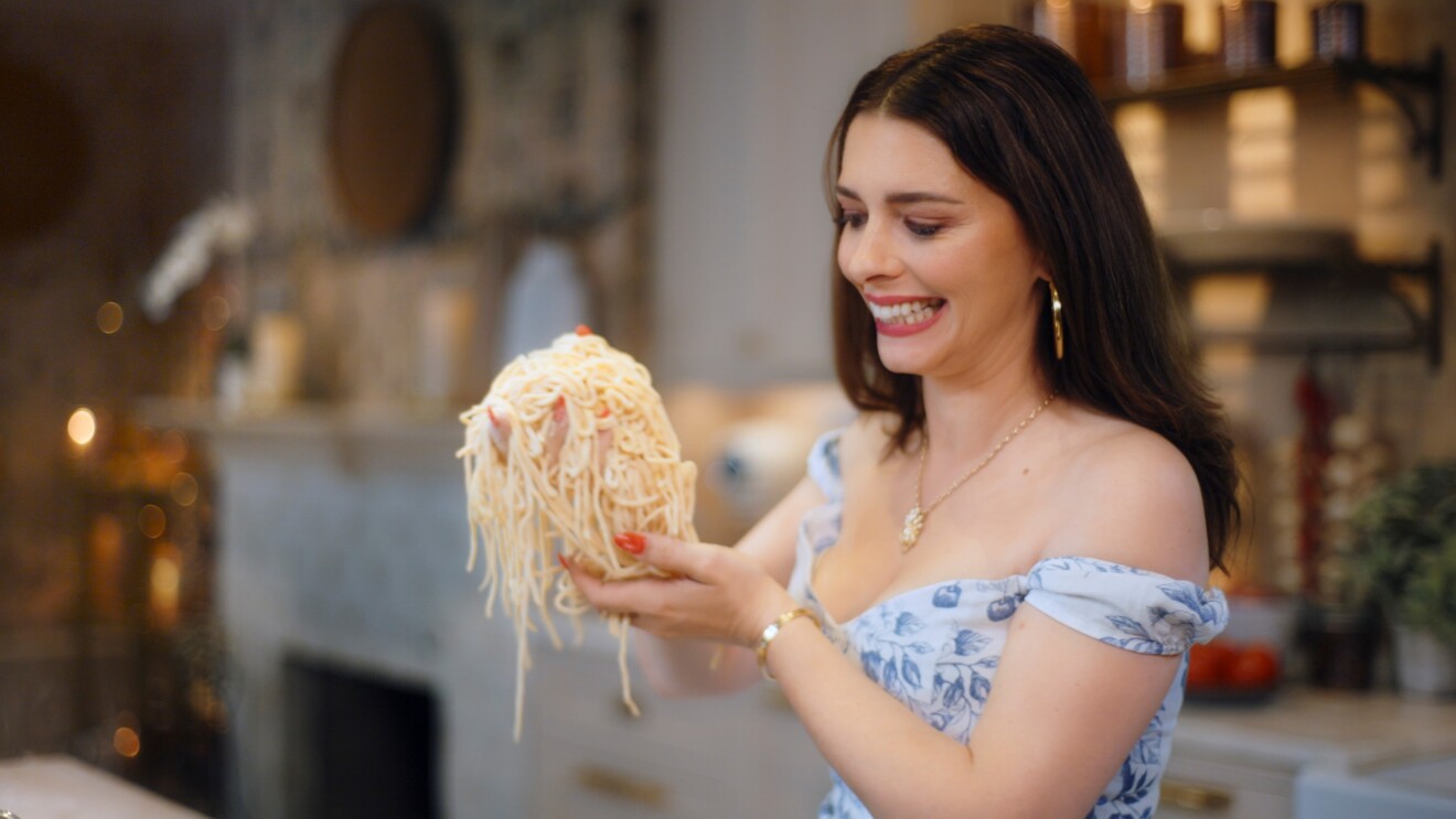 Cartel La pasta Queen