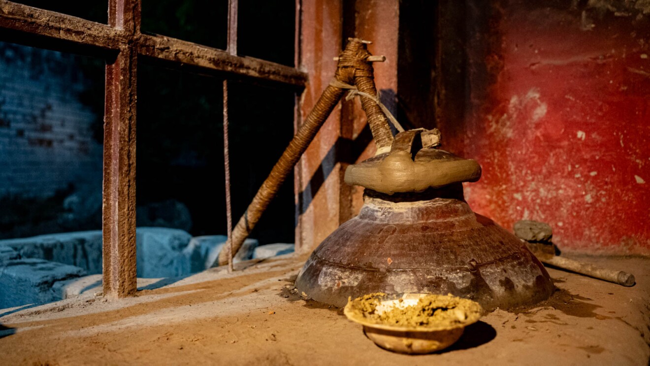 Boond attar factory in Kannauj