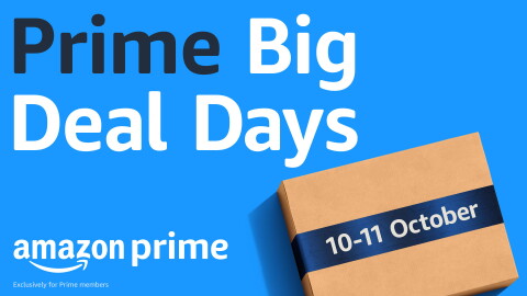 Prime Big Deal Days are on 10-11 October.