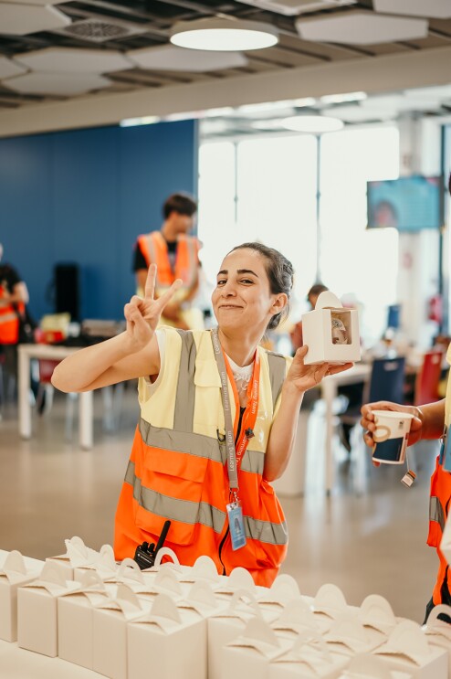 Amazon Mitarbeiter:innen aus Helmstedt