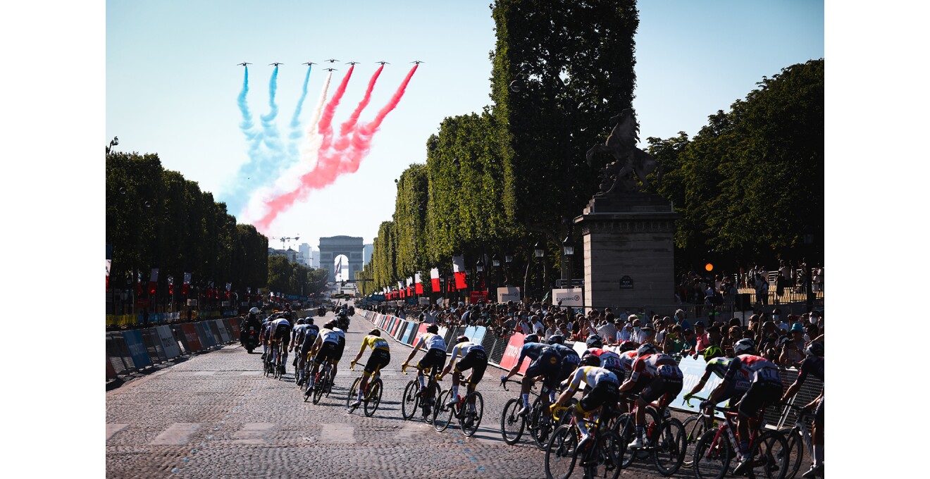 『Cycle*2022 ツール・ド・フランス』のキービジュアル