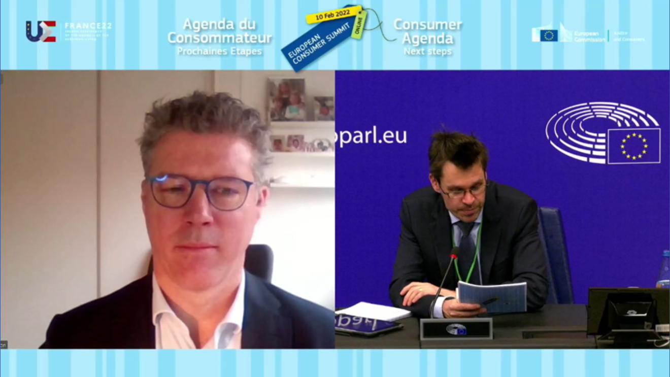 EUSummit screenshot from the debate and speech of James Waterworth
