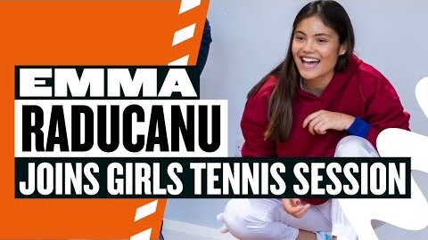 "I can do that, I can be that person" - Emma Raducanu inspires Prime Video LTA Youth Girls | LTA