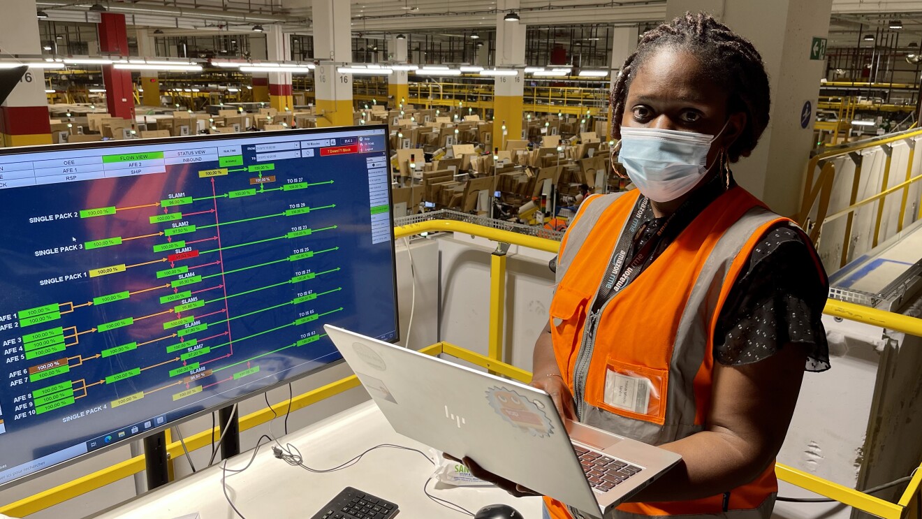 Chez Amazon, la maintenance au féminin!