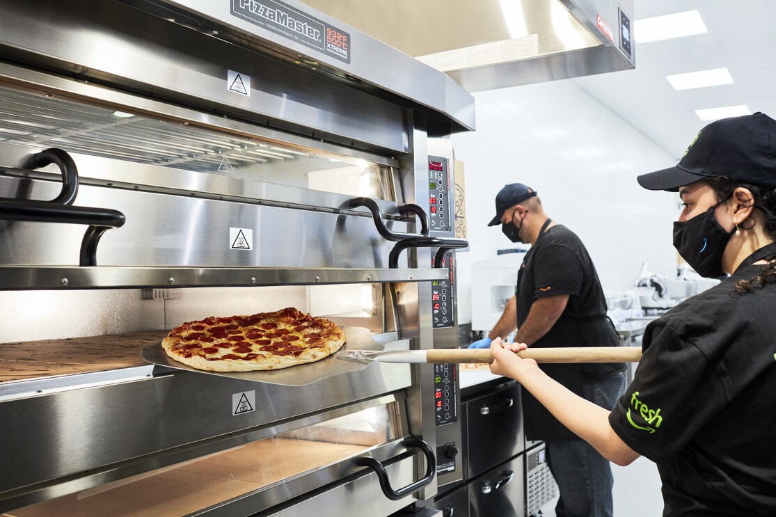 Amazon Fresh offers freshly baked pizza slices for $1.79 every day