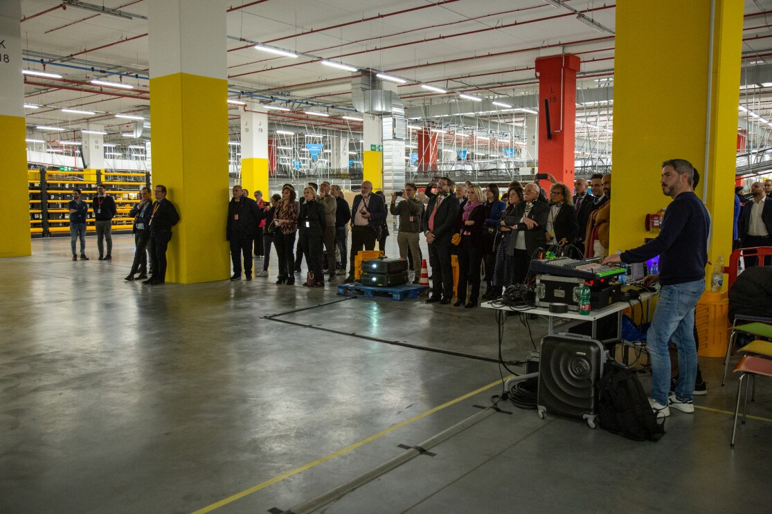 Una delegazione di Sindaci in visita a BGY1