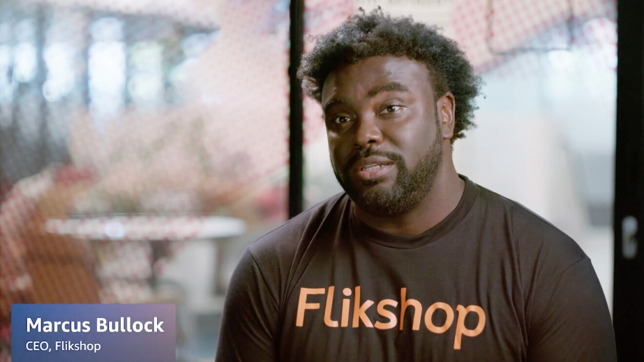 A photo of Marcus Bullock, CEO of the Flikshop app