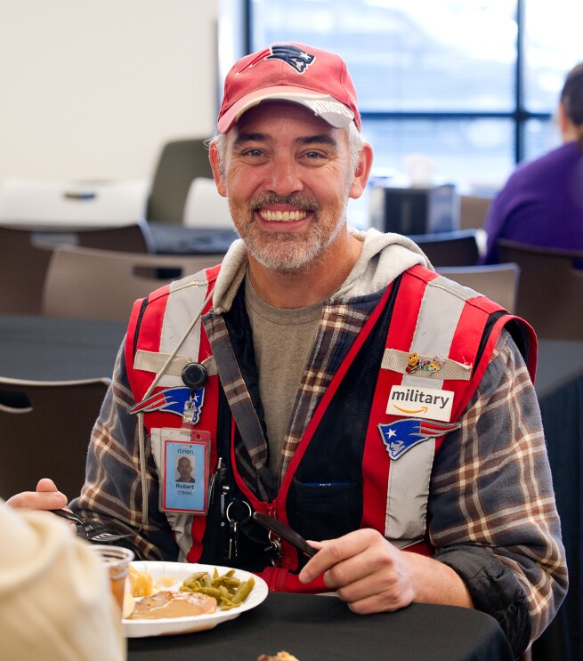 Associate Veterans enjoy celebratory meals and service-focused presentations