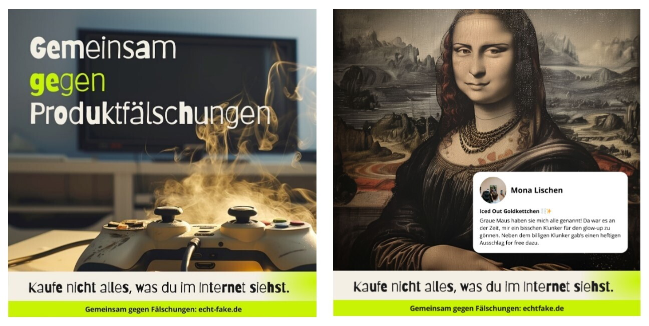 Echt Fake_monalisa bild