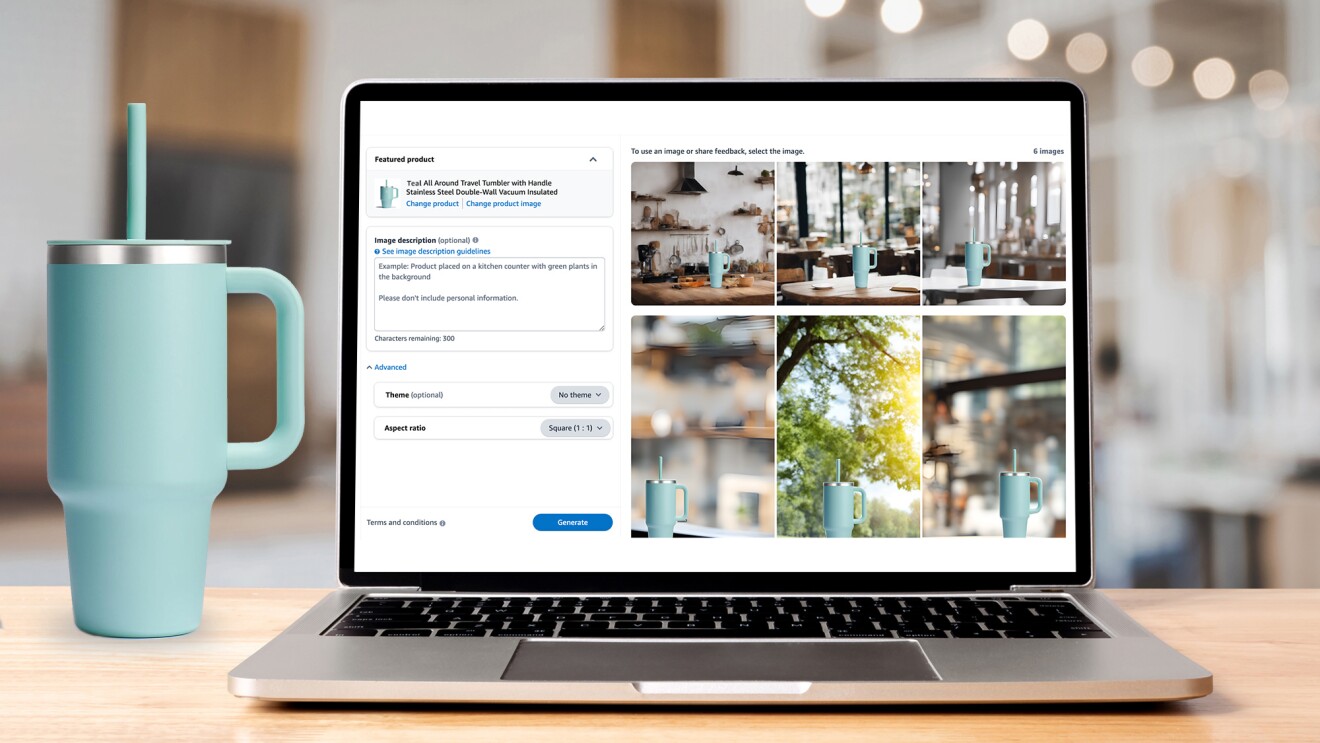 Amazon's new AI-powered tools help advertisers easily create engaging and vibrant images