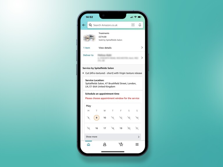 select an appointment time to schedule your appointment