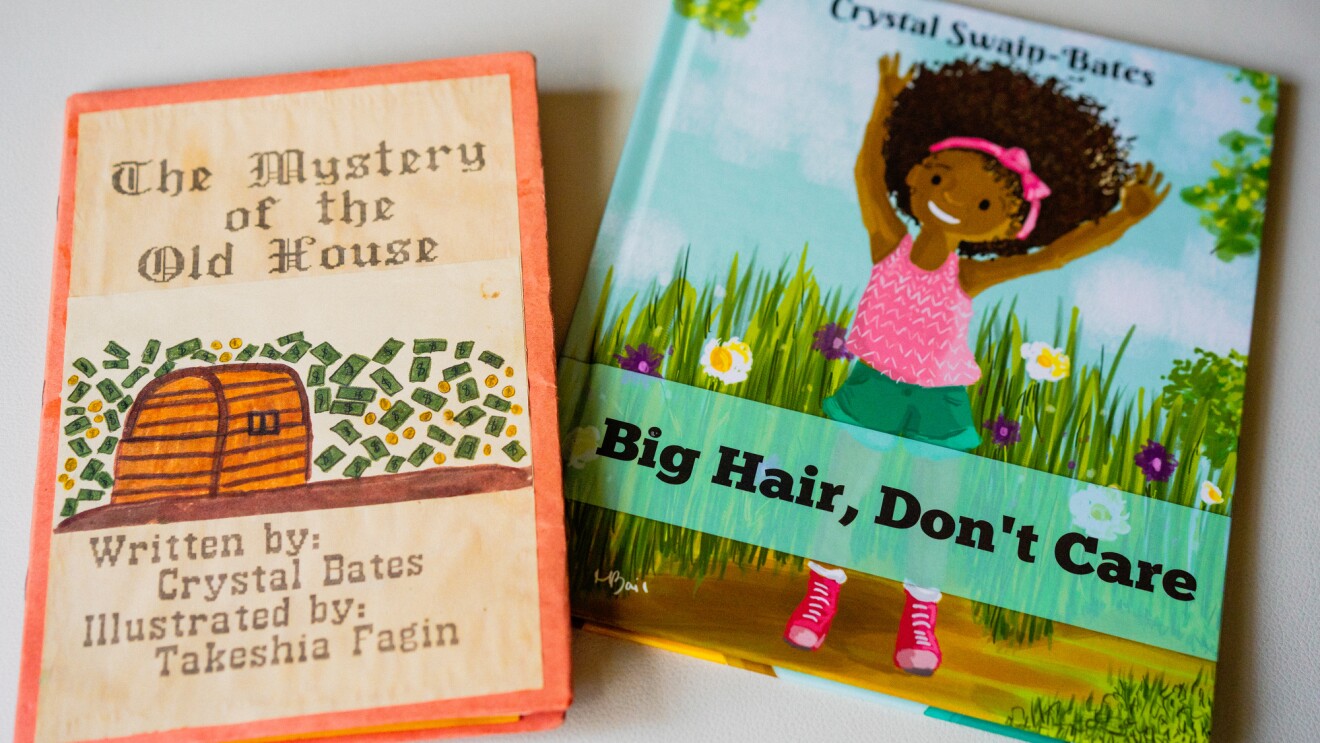 Crystal Swain-Bates, author of Big Hair, Don't Care and founder of Goldest Karat publishing