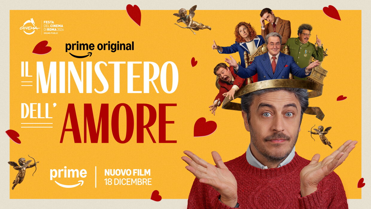 Il Ministero dell'Amore: Prime Video svela il teaser trailer e il poster del nuovo film con Pif, Corrado Guzzanti, Pietro Sermonti, Angela Finocchiaro, Alessandra Mastronardi e molti altri