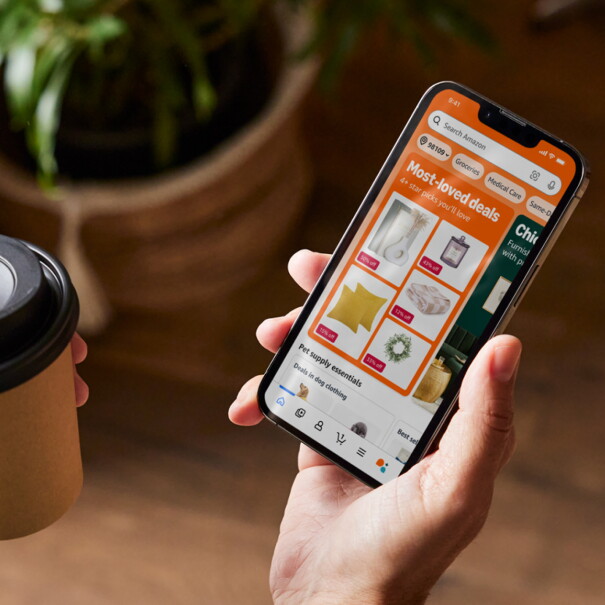 Amazon's new personalized homepage