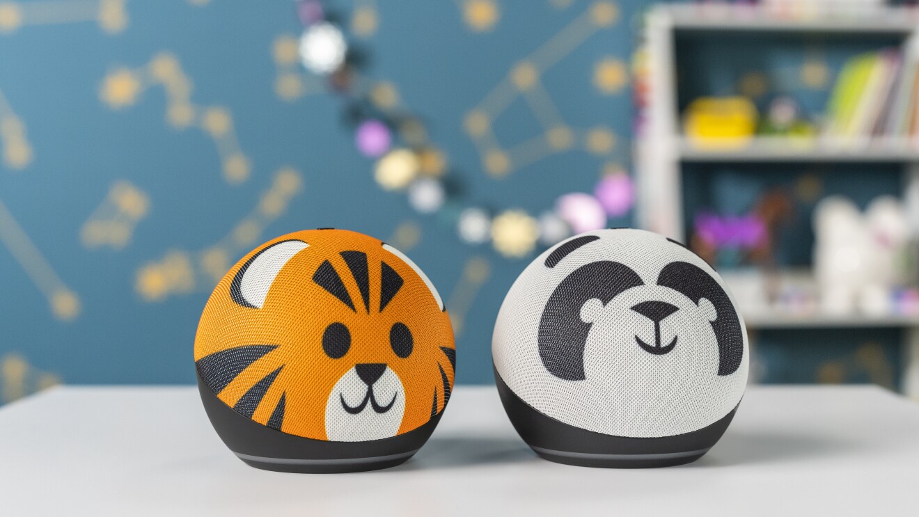Tiger and Panda echo devices