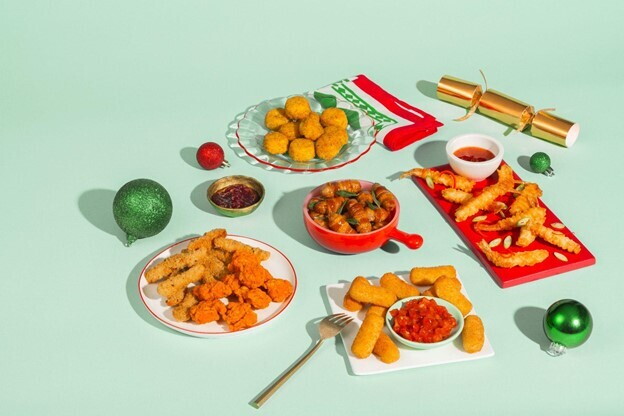 Christmas Party food from Amazon fresh