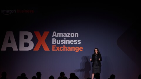 Shelley Salomon on stage at ABX 2025