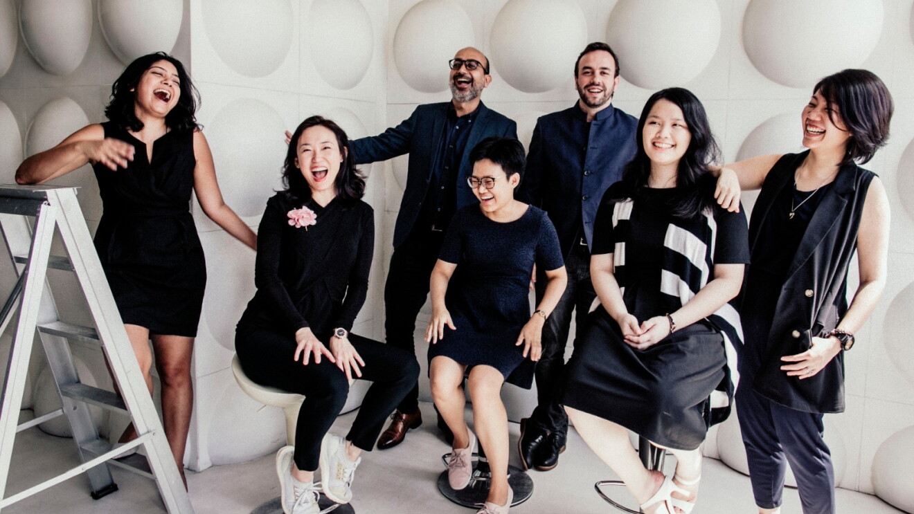 The team behind Oribel, a small business selling on Amazon.sg