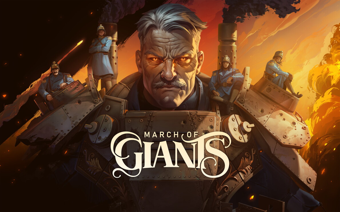 March of Giants video game poster