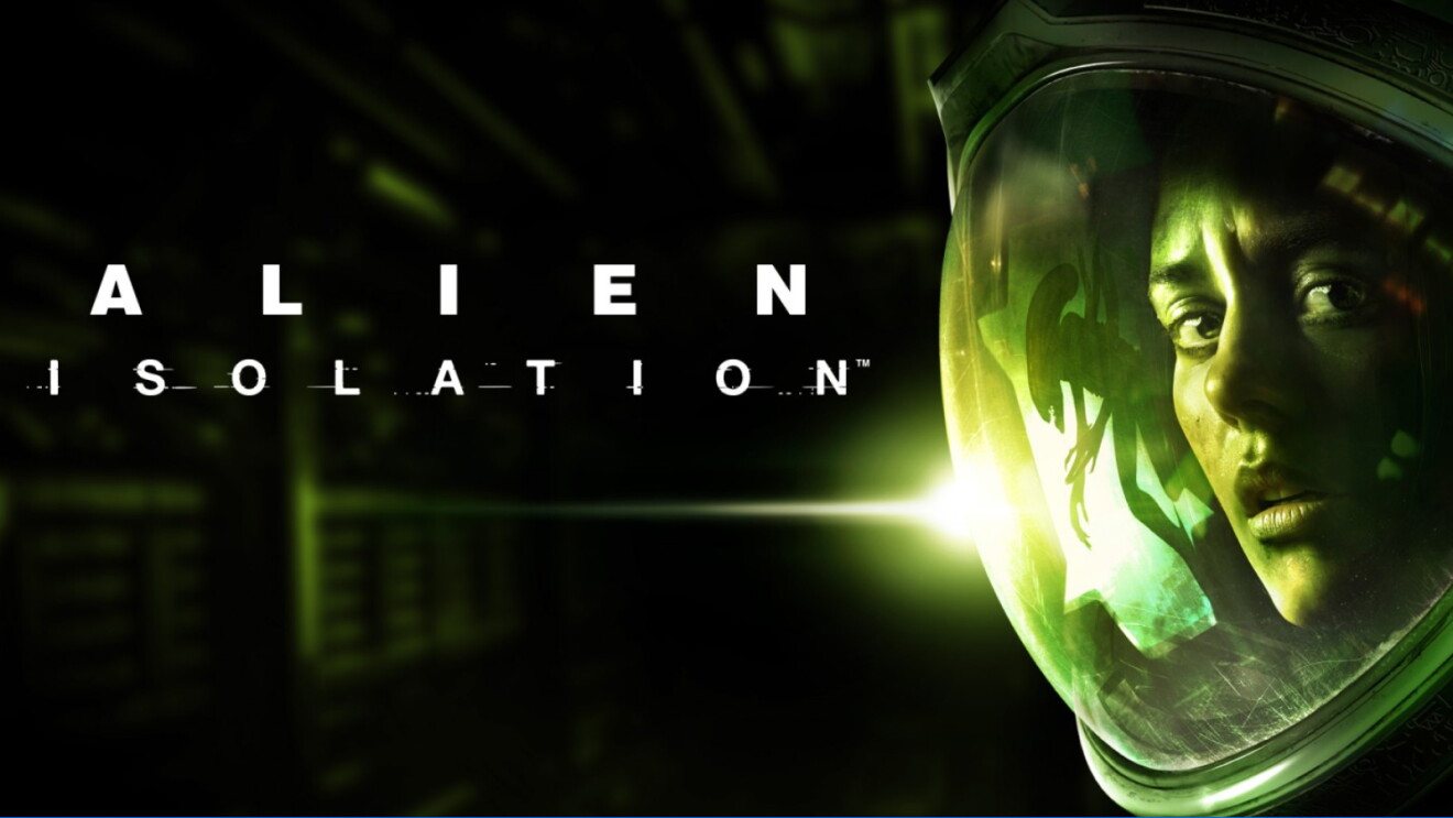 Alien Isolation poster featuring logo and astronaut
