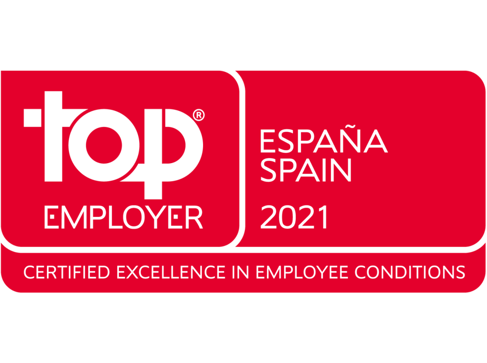Top EmployerSpain the logo