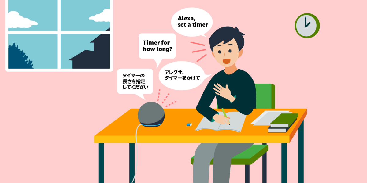Amazon Alexaが英会話のパートナーに おうちにいながらalexaと簡単英会話のススメ About Amazon Japan
