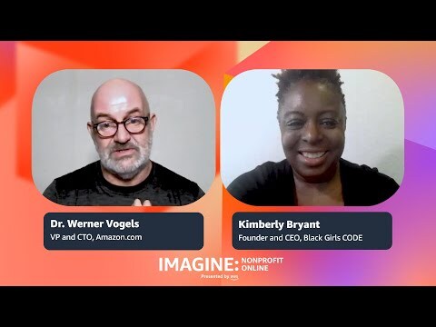 Dr. Werner Vogels interviews Kimberly Bryant, the Founder of Black Girls CODE