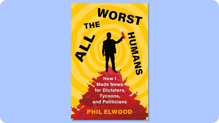 An image of the book cover of "All the Worst Humans"