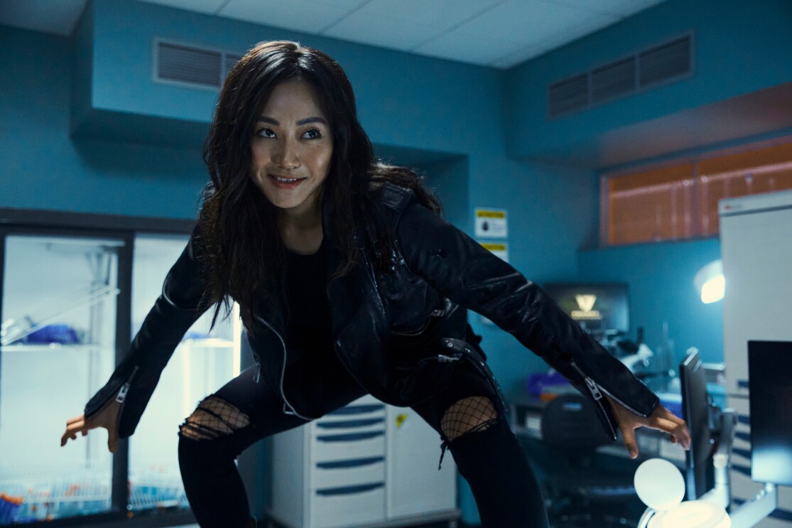 Karen Fukuhara (Kimiko) in 'The Boys' on Prime Video