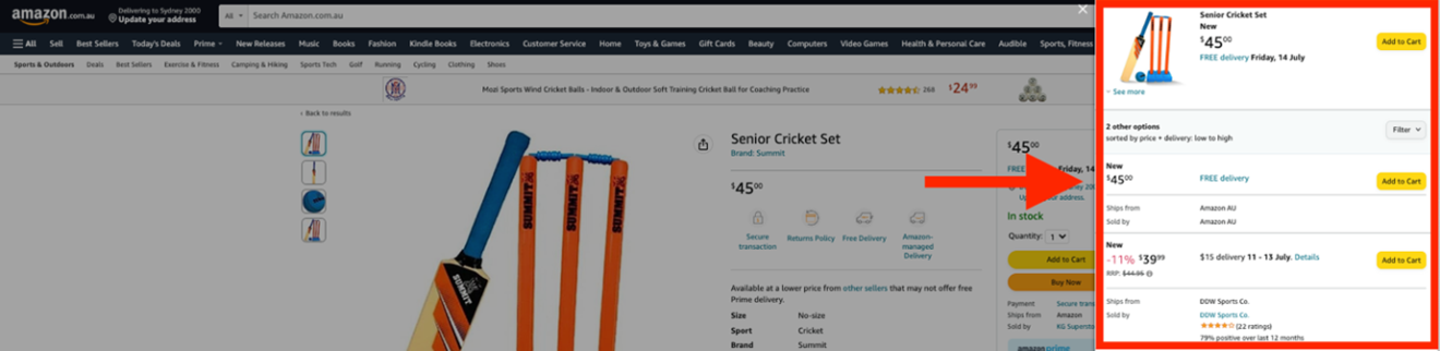 Customers can view all of the available offers 