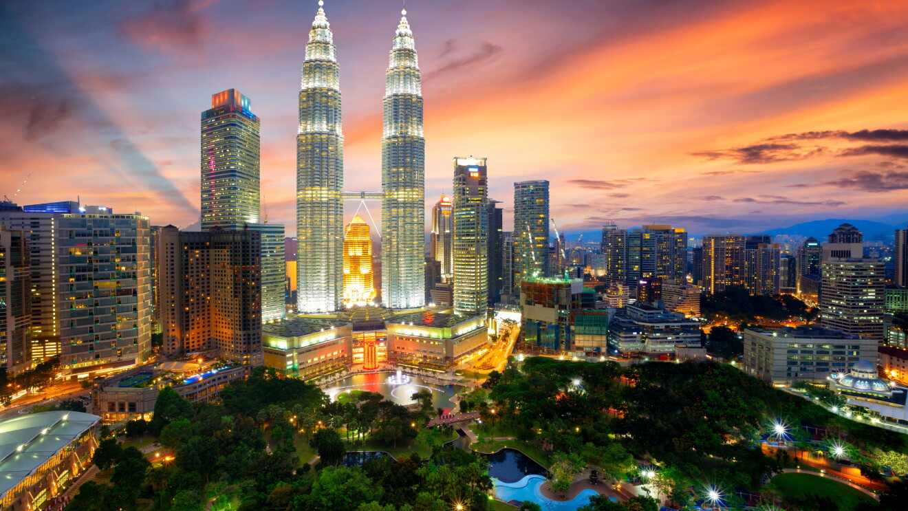 AWS Malaysia Launch Photo showing a view of Malaysia's skyline