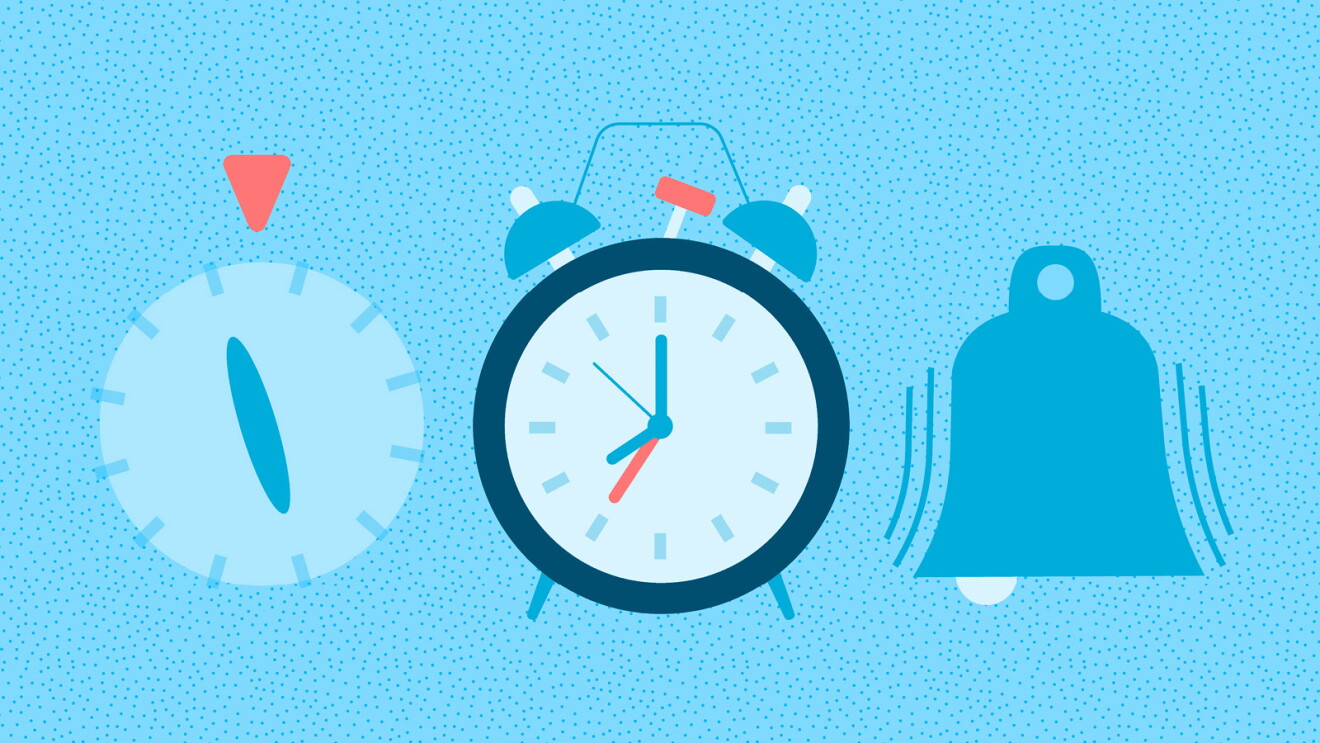 Prime Day 2023 live blog best deals: graphic image of a timer, clock, and bell.