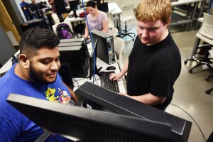 Person who is impacted positively by the efforts of a teacher who is opening cloud education up in rural Oregon