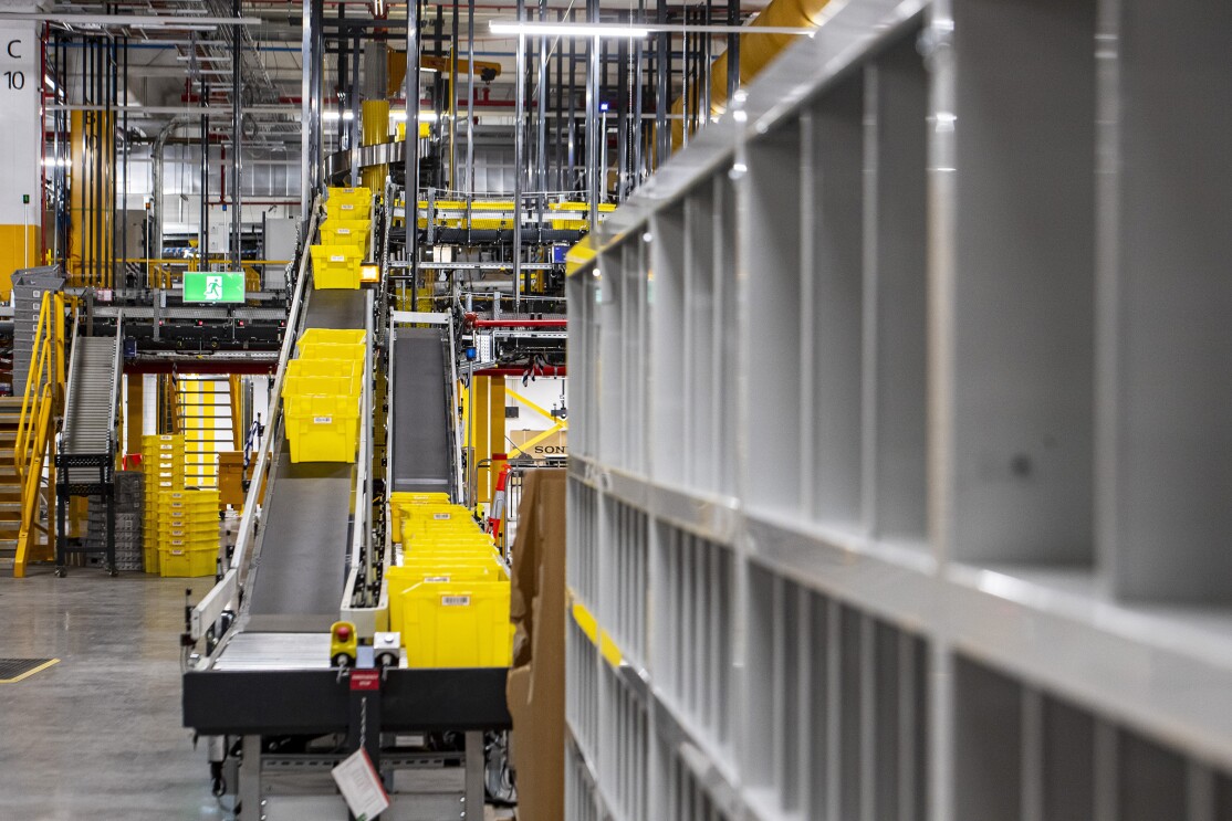 Amazon's Robotics Fulfilment Centre in Western Sydney