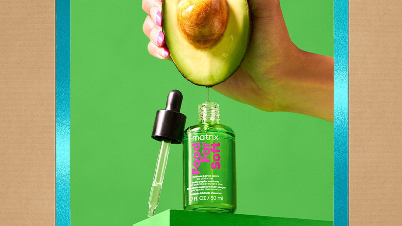 Matrix hair treatment product