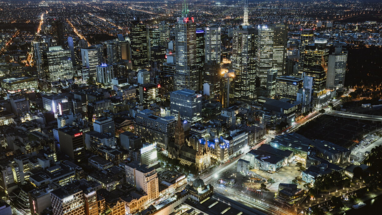 Image of Melbourne from Sky Deck, iStock