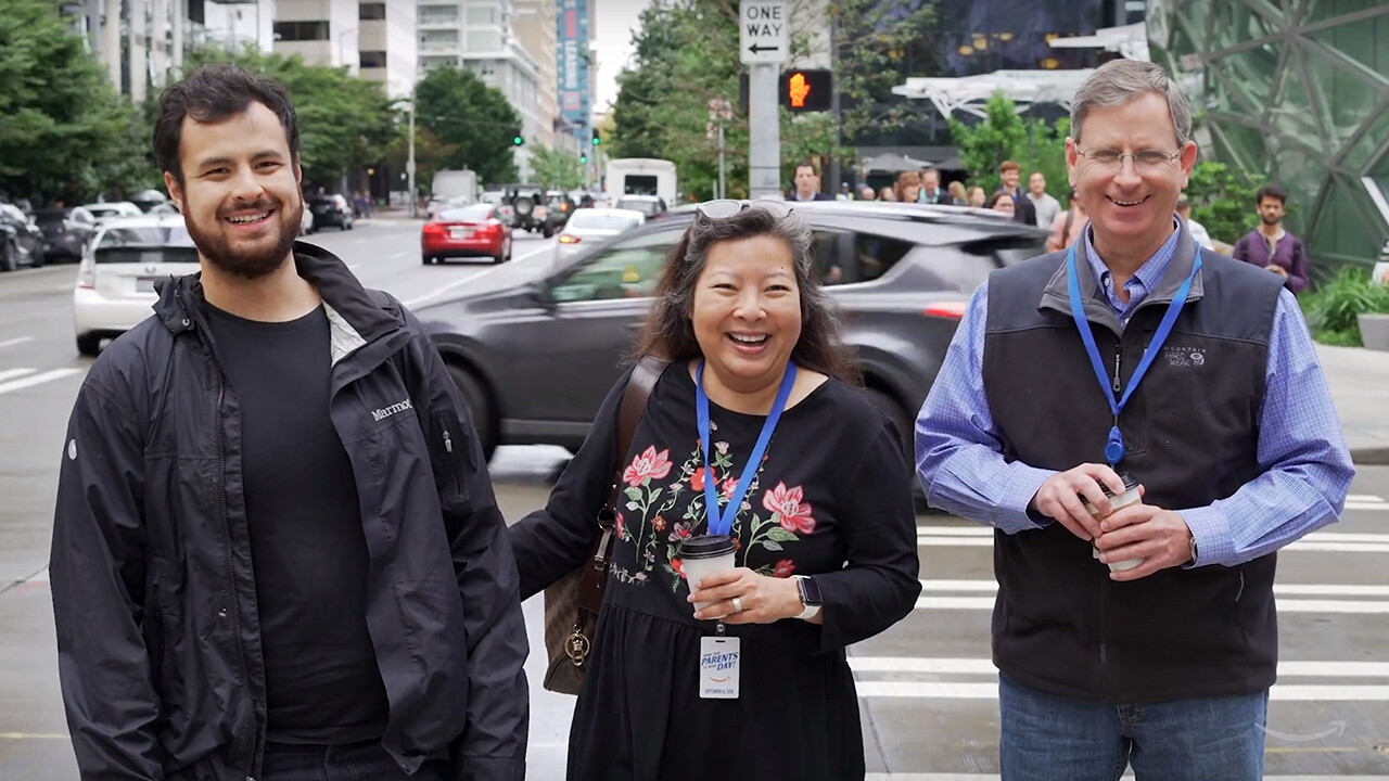 Amazonians bring their parents to work