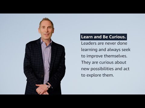 "Learn and Be Curious" Leadership Principle Explained by Amazon CEO Andy Jassy