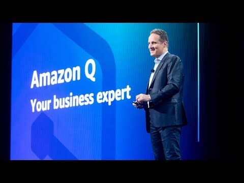 AWS re:Invent 2023 Keynote with Adam Selipsky, Amazon Q