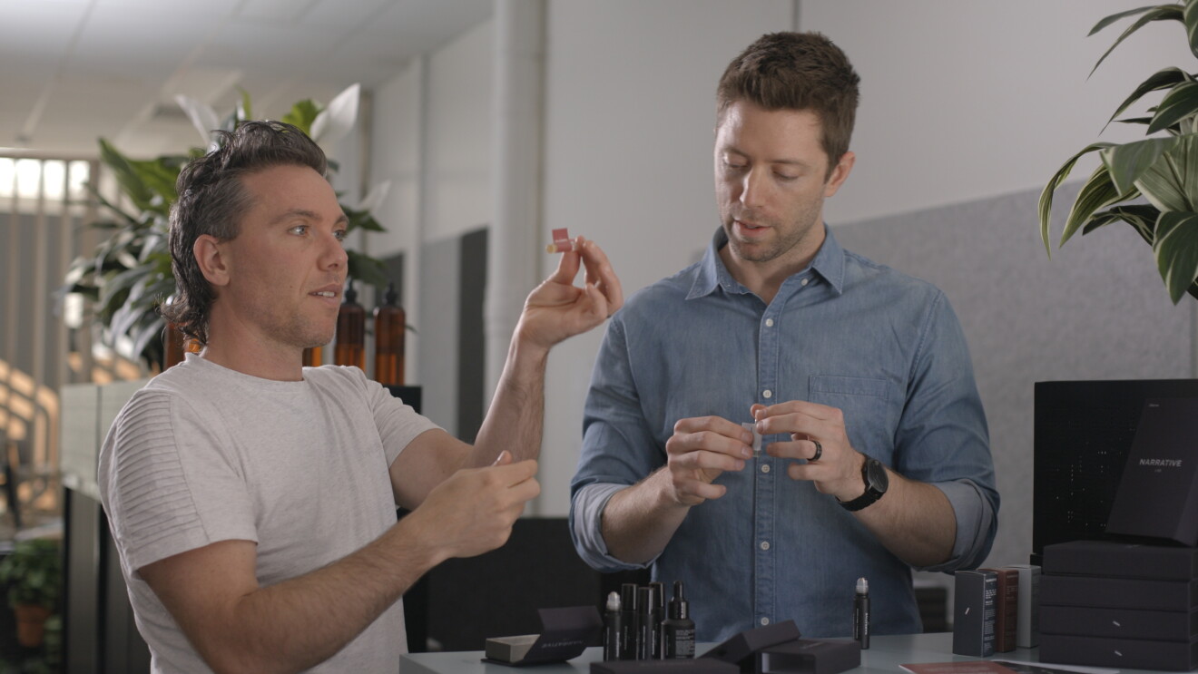 Narrative Lab founders Joel and Jarryd