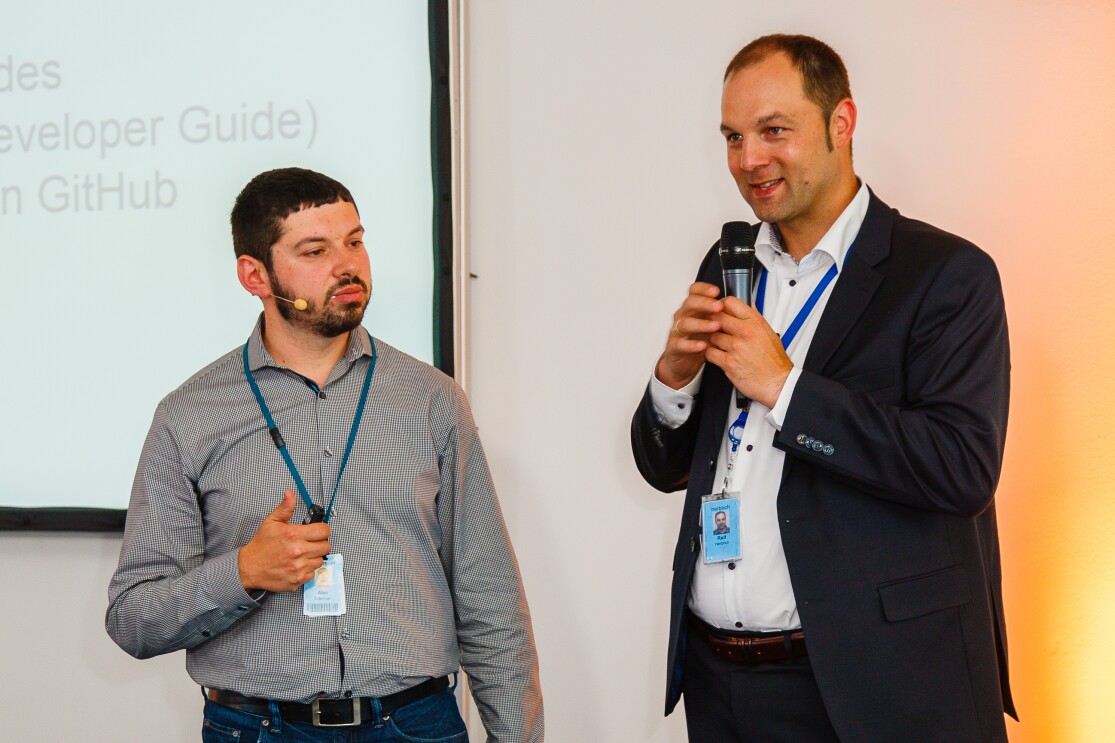 Alex Ingermann und Dr. Ralf Herbrich